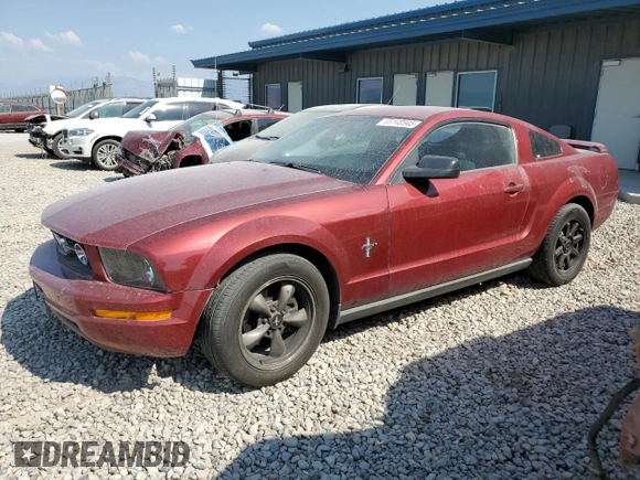2006 Ford Mustang Standard with VIN 1ZVFT80N865136462, listed as a Copart auction lot 65148945 with 199,173 mi miles and Clean title. Bid and sale history available at DreamBid. Image 1.