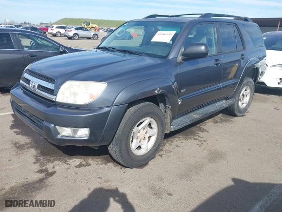 2005 Toyota 4Runner SR5 with VIN JTEZU14R958028894, listed as a IAAI auction lot 41680999 with 215,110 mi miles. Bid and sale history available at carsss.com. Image 18.