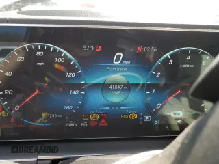 2022 Mercedes-Benz GLE 450 with VIN 4JGFB5KBXNA645994, listed as a Copart auction lot 50498785 with 41,047 mi miles and Salvage title. Bid and sale history available at DreamBid. Image 9.