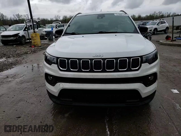 2023 Jeep Compass Latitude with VIN 3C4NJDBN9PT522979, listed as a Copart auction lot 51697115 with 60,173 mi miles and Salvage title. Bid and sale history available at DreamBid. Image 15.