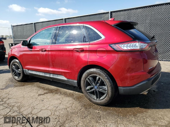 2018 Ford Edge SEL with VIN 2FMPK4J90JBB99222, listed as a Copart auction lot 55024015 with 101,220 mi miles and Clean Title. Bid and sale history available at carsss.com. Image 2.