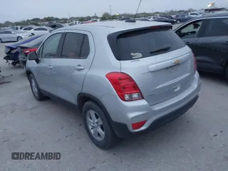 2020 Chevrolet Trax LS with VIN 3GNCJKSBXLL296356, listed as a IAAI auction lot 41770466 with 68,702 mi miles and . Bid and sale history available at DreamBid. Image 3.