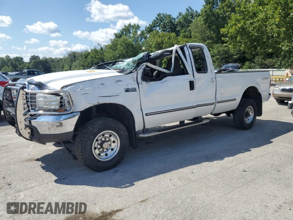 1999 Ford Super Duty F-250 XL with VIN 1FTNX21F3XEA71139, listed as a Copart auction lot 67062114 with 203,233 mi miles and Salvage Title. Bid and sale history available at carsss.com. Image 1.
