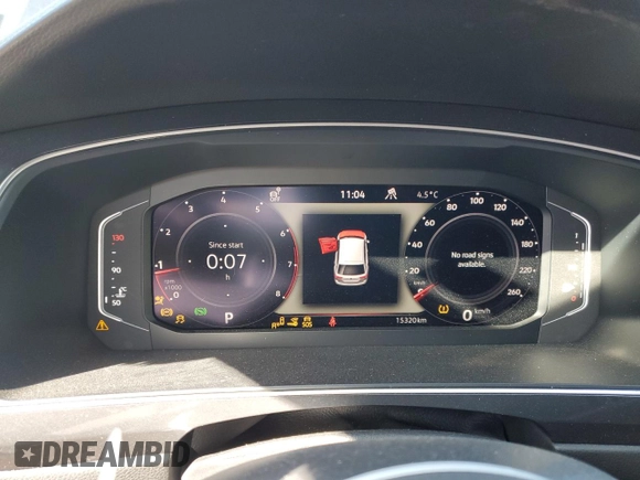 2024 Volkswagen Tiguan SEL R-Line with VIN 3VV4B7AX5RM118962, listed as a Copart auction lot 49692685 with 15,320 mi miles and Clean title. Bid and sale history available at DreamBid. Image 9.