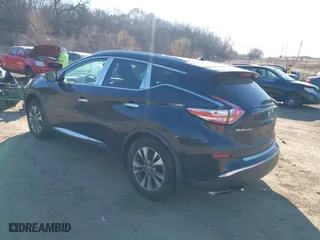 2015 Nissan Murano S with VIN 5N1AZ2MH7FN230762, listed as a IAAI auction lot 41011815 with 98,331 mi miles. Bid and sale history available at carsss.com. Image 3.