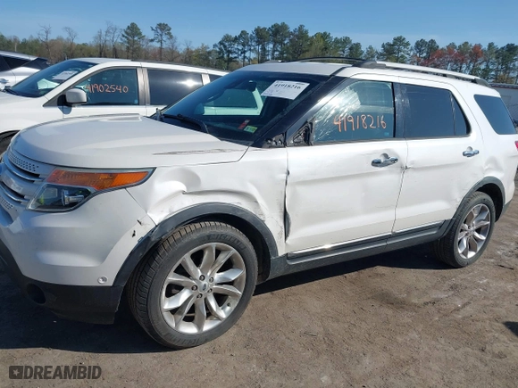 2013 Ford Explorer Limited with VIN 1FM5K8F84DGA29490, listed as a IAAI auction lot 41918216 with 154,384 mi miles. Bid and sale history available at carsss.com. Image 6.