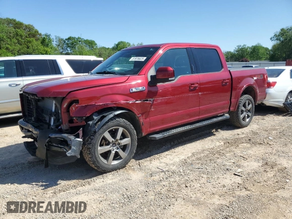 2015 Ford F-150 XLT with VIN 1FTEW1EF8FFB04698, listed as a Copart auction lot 51976625 with 130,817 mi miles and Salvage Title. Bid and sale history available at carsss.com. Image 1.
