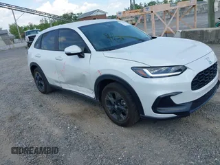 2025 Honda HR-V LX with VIN 3CZRZ1H33SM706505, listed as a IAAI auction lot 42144552 with 17,249 mi miles and . Bid and sale history available at DreamBid. Image 1.