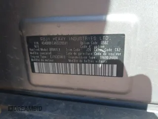 2010 Subaru Outback Premium All-Weather Anniversary with VIN 4S4BRBFC4A3320591, listed as a IAAI auction lot 42310419 with 223,607 mi miles and . Bid and sale history available at DreamBid. Image 9.