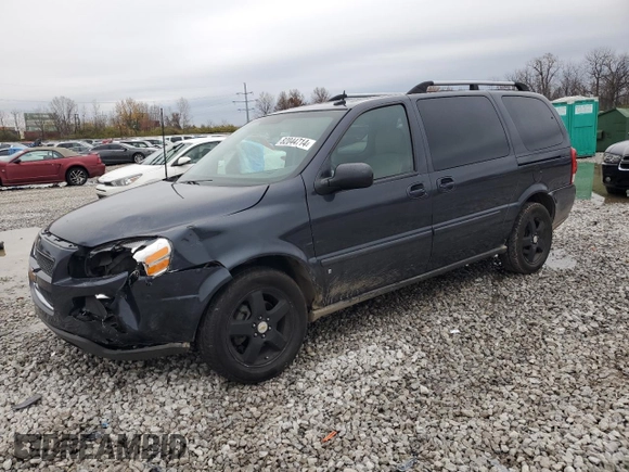 2008 Chevrolet Uplander LT w/1LT with VIN 1GNDV33WX8D209164, listed as a Copart auction lot 82044714 with 176,020 mi miles and Non Repairable. Bid and sale history available at carsss.com. Image 1.