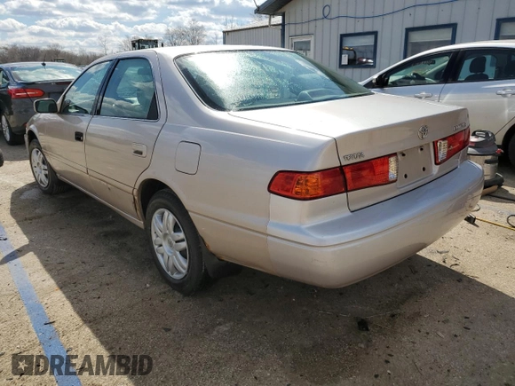 2001 Toyota Camry CE with VIN 4T1BG22K31U028525, listed as a Copart auction lot 50034775 with 103,444 mi miles and Salvage Title. Bid and sale history available at carsss.com. Image 2.