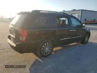2011 Kia Sedona EX with VIN KNDMH4C73B6387198, listed as a Copart auction lot 74748064 with 172,437 mi miles and Salvage Title. Bid and sale history available at carsss.com. Image 3.