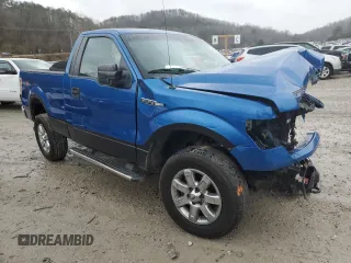 2009 Ford F-150 XL with VIN 1FTRF14WX9KB51584, listed as a Copart auction lot 65973012 with 169,766 mi miles and Salvage title. Bid and sale history available at DreamBid. Image 4.
