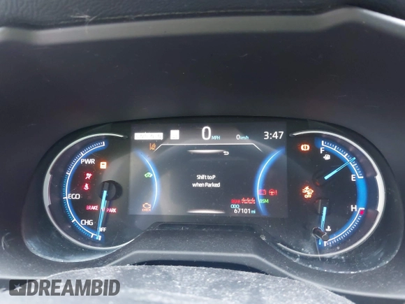 2022 Toyota RAV4 Hybrid XSE z VIN 2T3E6RFV2NW032835, wystawiony jako IAAI lot #42429819 z przebiegiem 67 101 mil mil oraz . Historia ofert i sprzedaży dostępna na DreamBid. Obrazek 7.