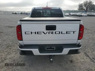 2022 Chevrolet Colorado 2WD LT with VIN 1GCGSCEA7N1153522, listed as a Copart auction lot 51388125 with 33,572 mi miles and Salvage title. Bid and sale history available at DreamBid. Image 6.