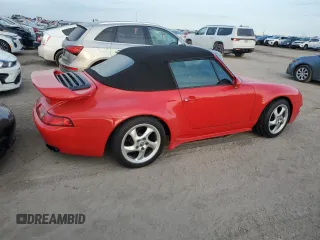 1986 Porsche 911 with VIN WP0EB0916GS161396, listed as a Copart auction lot 51655195 with 134,924 mi miles and Salvage Title. Bid and sale history available at DreamBid. Image 3.