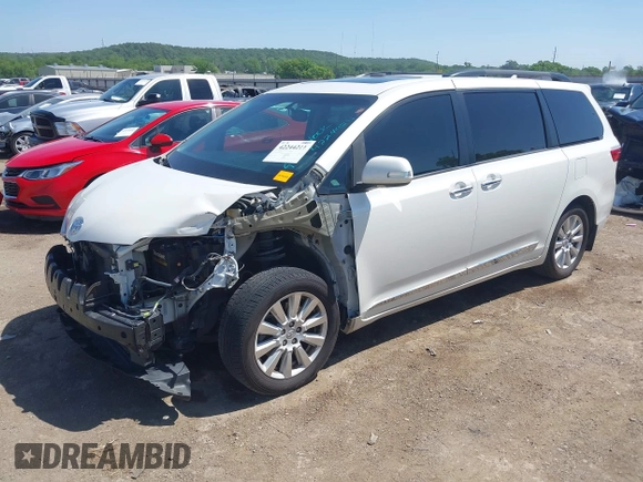 2017 Toyota Sienna XLE Auto Access Seat with VIN 5TDYZ3DC2HS875197, listed as a IAAI auction lot 42244211 with 125,681 mi miles and . Bid and sale history available at DreamBid. Image 19.