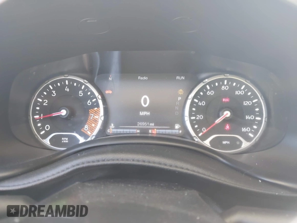 2021 Jeep Renegade Latitude with VIN ZACNJCBB4MPN27152, listed as a IAAI auction lot 41989343 with 26,951 mi miles and . Bid and sale history available at DreamBid. Image 7.