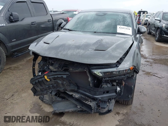 2024 Dodge Hornet R/T с VIN ZACPDFCW1R3A25865, выставлен на аукционе IAAI как лот 42697510 с пробегом 27 455 миль миль и . История ставок и продаж доступна на DreamBid. Изображение 6.