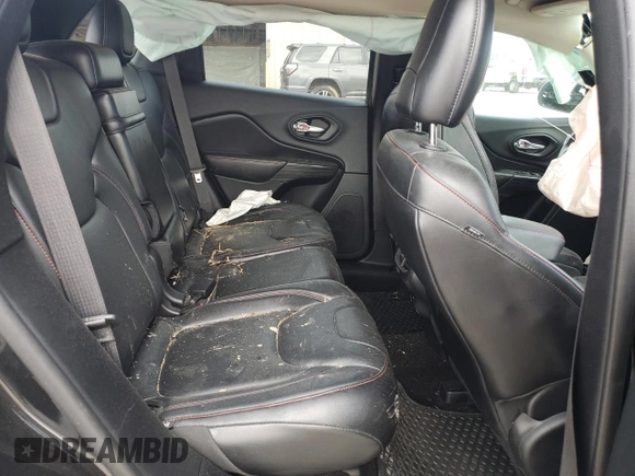 2014 Jeep Cherokee Trailhawk with VIN 1C4PJMBB2EW173458, listed as a Copart auction lot 56146355 with Not provided miles and Salvage title. Bid and sale history available at DreamBid. Image 11.