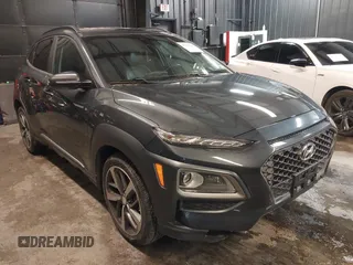 2019 Hyundai Kona Ultimate with VIN KM8K5CA57KU325421, listed as a IAAI auction lot 41369897 with 30,733 mi miles. Bid and sale history available at carsss.com. Image 1.
