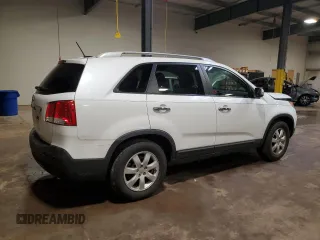 2013 Kia Sorento LX with VIN 5XYKT4A67DG361266, listed as a Copart auction lot 61292835 with 74,996 mi miles and Salvage title. Bid and sale history available at DreamBid. Image 3.