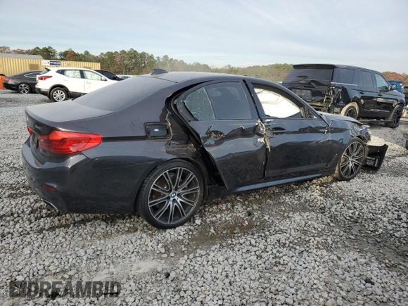 2020 BMW 5 Series 540i z VIN WBAJS1C05LWW64681, wystawiony jako Copart lot #83480664 z przebiegiem Nie podano mil oraz Szkoda całkowita • Salvage title. Historia ofert i sprzedaży dostępna na DreamBid. Obrazek 3.