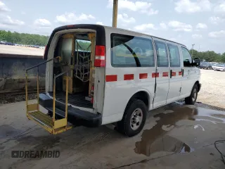 2017 Chevrolet Express Cargo с VIN 1GCWGAHF5H1242275, выставлен на аукционе Copart как лот 58962305 с пробегом 174 525 миль миль и Чистый • Clean title. История ставок и продаж доступна на DreamBid. Изображение 3.