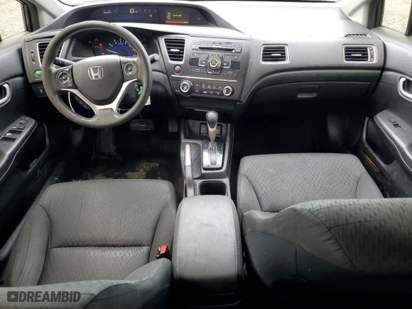 2015 Honda Civic Sedan LX with VIN 19XFB2F51FE120764, listed as a Copart auction lot 52096145 with 203,167 mi miles and Salvage Title. Bid and sale history available at carsss.com. Image 8.