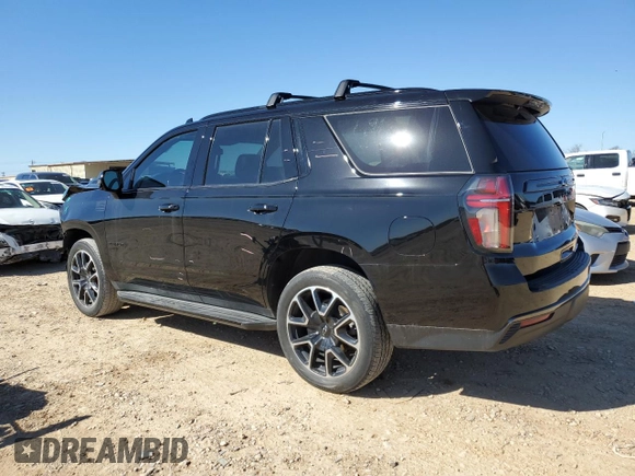 2022 Chevrolet Tahoe RST with VIN 1GNSCRKD6NR290145, listed as a Copart auction lot 43275465 with 64,314 mi miles and Salvage title. Bid and sale history available at DreamBid. Image 2.