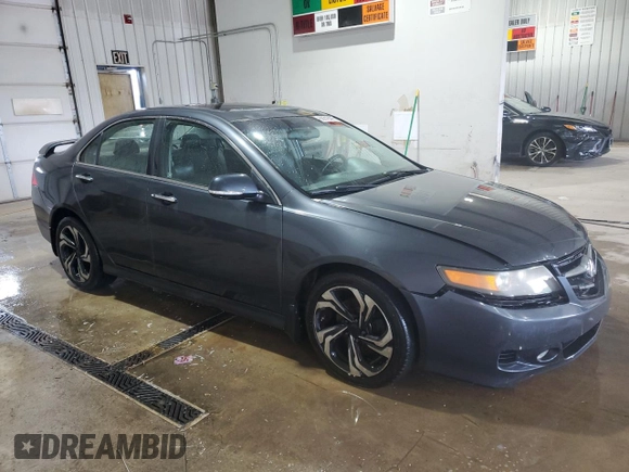 2006 Acura TSX Navi with VIN JH4CL96966C039115, listed as a Copart auction lot 60316435 with 230,963 mi miles and Salvage title. Bid and sale history available at DreamBid. Image 4.