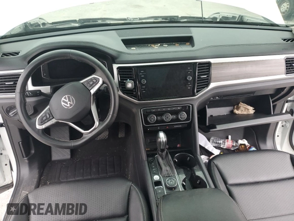 2022 Volkswagen Atlas SEL with VIN 1V2BP2CA2NC517941, listed as a Copart auction lot 80081904 with 51,766 mi miles and Salvage title. Bid and sale history available at DreamBid. Image 8.