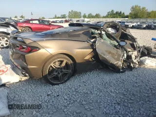 2020 Chevrolet Corvette 2LT with VIN 1G1Y72D43L5112346, listed as a Copart auction lot 64725874 with 0 mi miles and Non Repairable. Bid and sale history available at carsss.com. Image 3.
