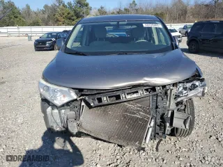 2015 Nissan Quest SV with VIN JN8AE2KP1F9120667, listed as a Copart auction lot 48436865 with 131,819 mi miles and Salvage Title. Bid and sale history available at carsss.com. Image 5.