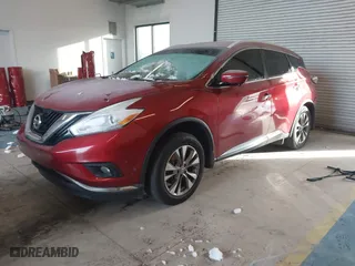 2016 Nissan Murano S with VIN 5N1AZ2MG5GN116476, listed as a IAAI auction lot 41387927 with 222,290 mi miles. Bid and sale history available at carsss.com. Image 16.