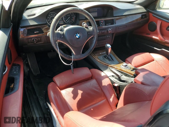 2008 BMW 3 Series 328i with VIN WBAWR33588P153721, listed as a Copart auction lot 62384695 with 119,304 mi miles and Salvage title. Bid and sale history available at DreamBid. Image 8.