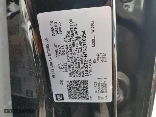 2022 Chevrolet Colorado 4WD ZR2 with VIN 1GCGTEEN7N1116854, listed as a Copart auction lot 47842595 with 56,967 mi miles and Salvage Title. Bid and sale history available at carsss.com. Image 12.