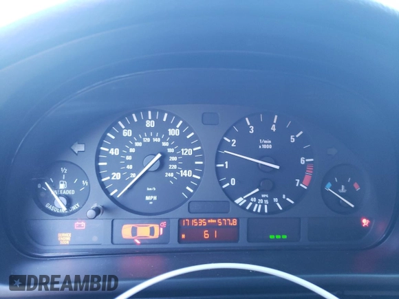 2003 BMW 5 Series 530i with VIN WBADT53473CE94624, listed as a Copart auction lot 73319524 with 171,535 mi miles and Salvage Title. Bid and sale history available at carsss.com. Image 9.