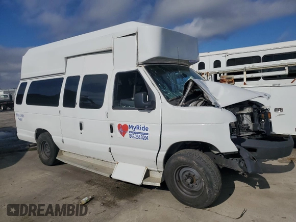 2012 Ford Econoline Cargo Super Duty Commercial with VIN 1FTSS3EL4CDB14670, listed as a Copart auction lot 85255024 with Not provided miles and Clean title. Bid and sale history available at DreamBid. Image 4.