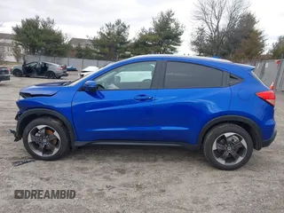 2018 Honda HR-V EX-L Navi with VIN 3CZRU6H76JM705801, listed as a IAAI auction lot 41555125 with 12,729 mi miles. Bid and sale history available at carsss.com. Image 14.