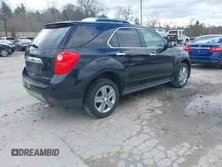 2015 Chevrolet Equinox LTZ with VIN 2GNFLHEK9F6218195, listed as a IAAI auction lot 42055939 with 189,837 mi miles. Bid and sale history available at carsss.com. Image 4.