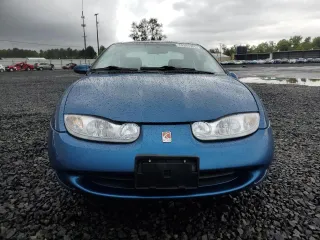 2001 Saturn SC with VIN 1G8ZR12791Z118164, listed as a Copart auction lot 74393904 with 158,308 mi miles and Salvage Title. Bid and sale history available at carsss.com. Image 5.