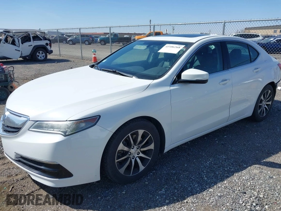 2015 Acura TLX with VIN 19UUB1F36FA027730, listed as a IAAI auction lot 41906268 with 115,999 mi miles. Bid and sale history available at carsss.com. Image 17.