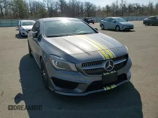 2015 Mercedes-Benz CLA 250 with VIN WDDSJ4EB7FN180683, listed as a Copart auction lot 54276095 with 58,728 mi miles and Salvage Title. Bid and sale history available at DreamBid. Image 13.