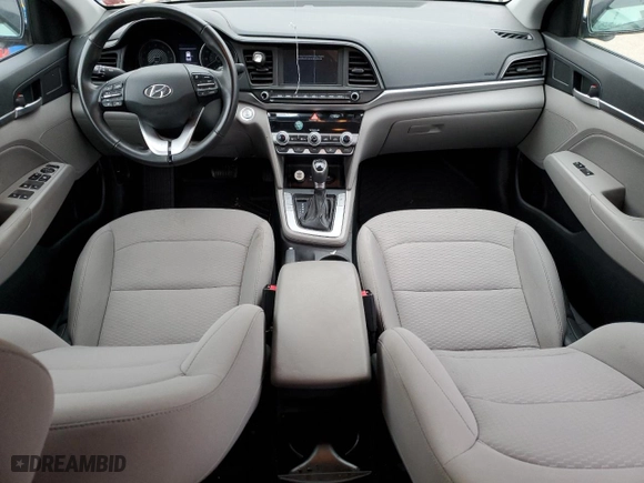 2020 Hyundai Elantra Value Edition with VIN 5NPD84LF4LH615367, listed as a Copart auction lot 68615564 with 9,638 mi miles and Non Repairable. Bid and sale history available at carsss.com. Image 8.