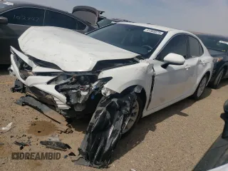 2018 Toyota Camry LE with VIN JTNB11HK0J3032024, listed as a Copart auction lot 41368875 with 69,979 mi miles and Salvage title. Bid and sale history available at DreamBid. Image 1.