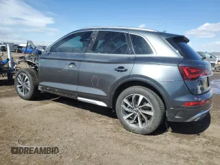 2022 Audi Q5 S line Premium Plus with VIN WA1EAAFY6N2137326, listed as a Copart auction lot 47820605 with 24,865 mi miles and Salvage Title. Bid and sale history available at carsss.com. Image 2.