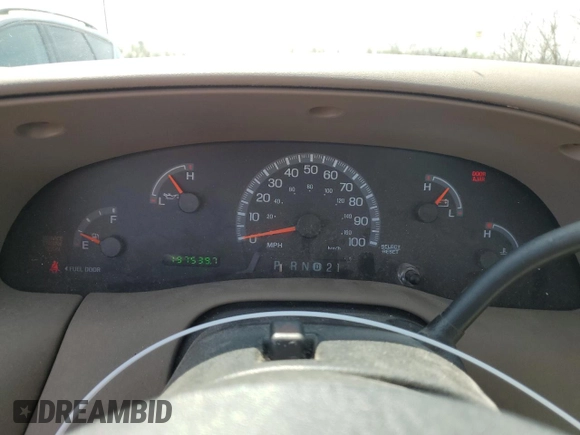 2003 Ford F-150 XL with VIN 1FTRF17W53NB56130, listed as a Copart auction lot 51428325 with 197,539 mi miles and Salvage title. Bid and sale history available at DreamBid. Image 9.
