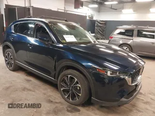 2023 Mazda CX-5 2.5 S Premium Plus Package with VIN JM3KFBEM8P0253602, listed as a IAAI auction lot 41447948 with 19,093 mi miles. Bid and sale history available at carsss.com. Image 1.