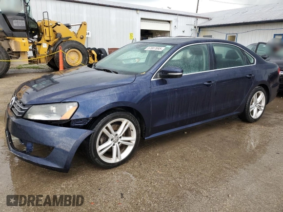 2015 Volkswagen Passat SE with VIN 1VWBV7A34FC061724, listed as a Copart auction lot 57807895 with 101,621 mi miles and Salvage title. Bid and sale history available at DreamBid. Image 1.